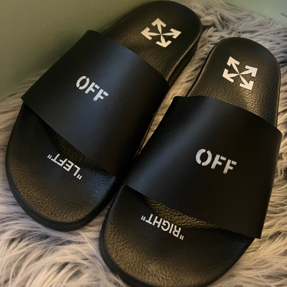 Off-White pool slides